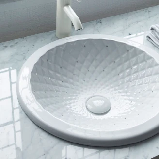 Bathco Servant Swarovski Rhombus Blank 44 cm